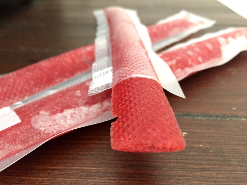 Strawberry Sage Popsicles