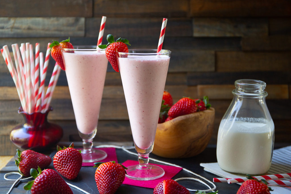 low carb smoothies strawberry cream