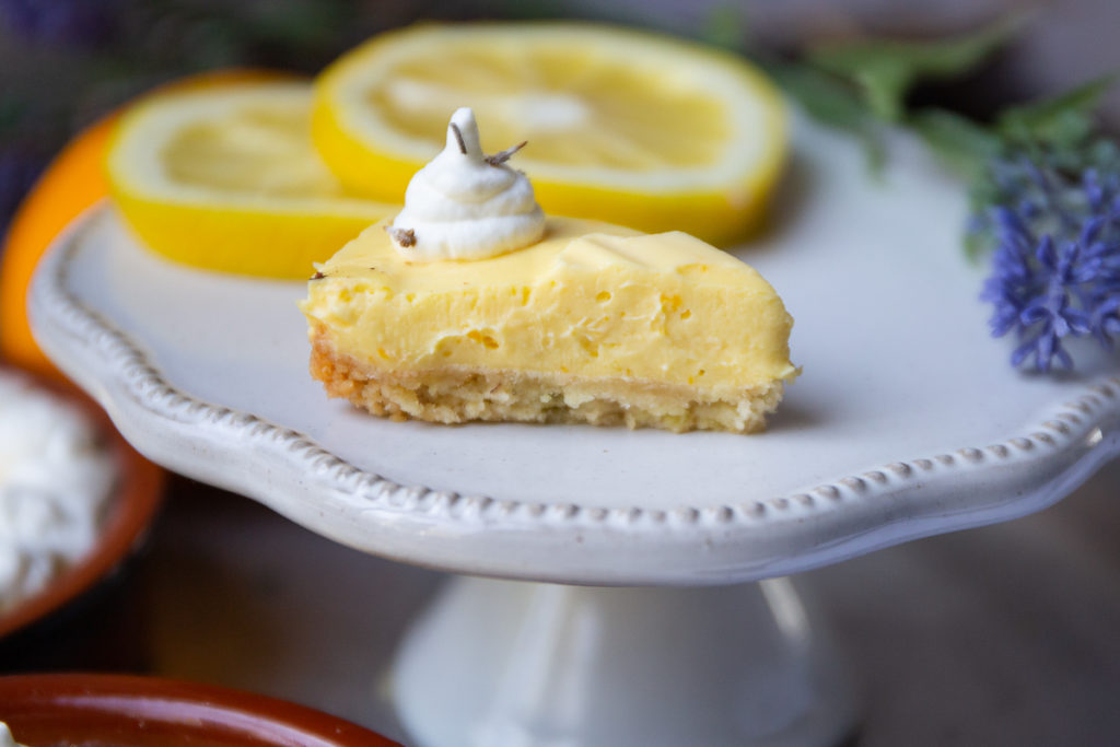 Meyer lemon custard tarts