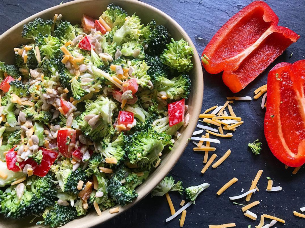 Broccoli Salad Keto Side Dish Recipe