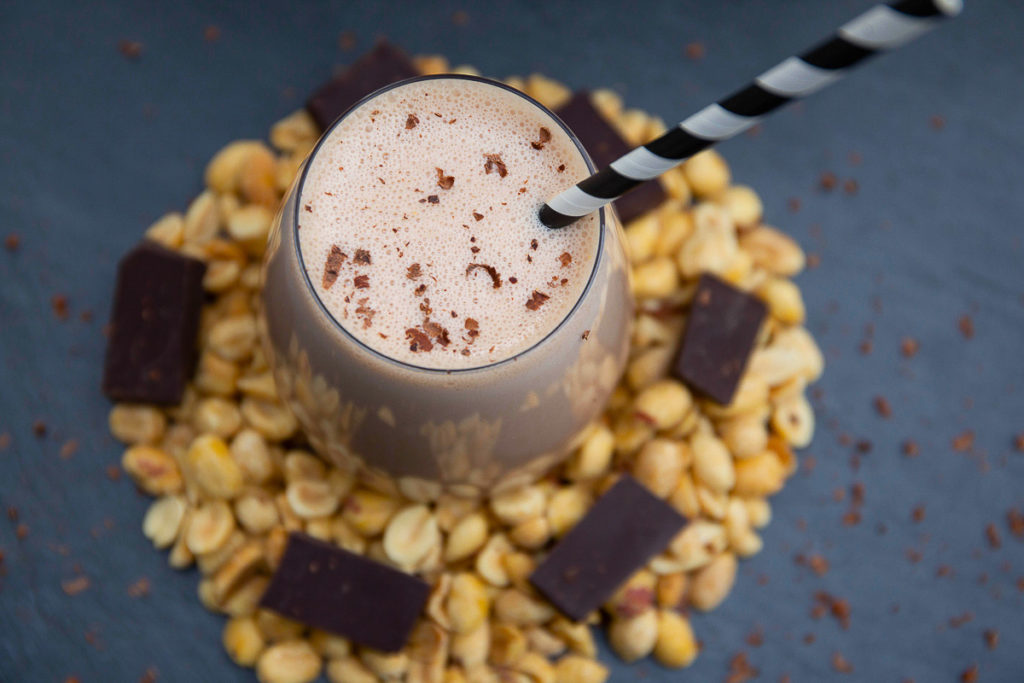 low carb smoothies peanut butter cup