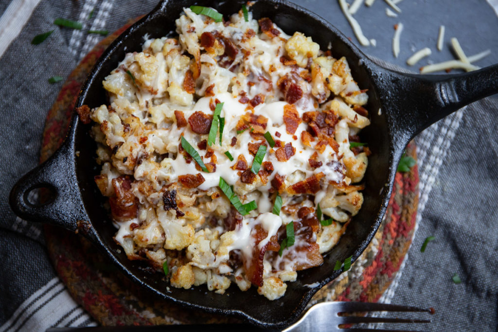 mac and cheese with bacon