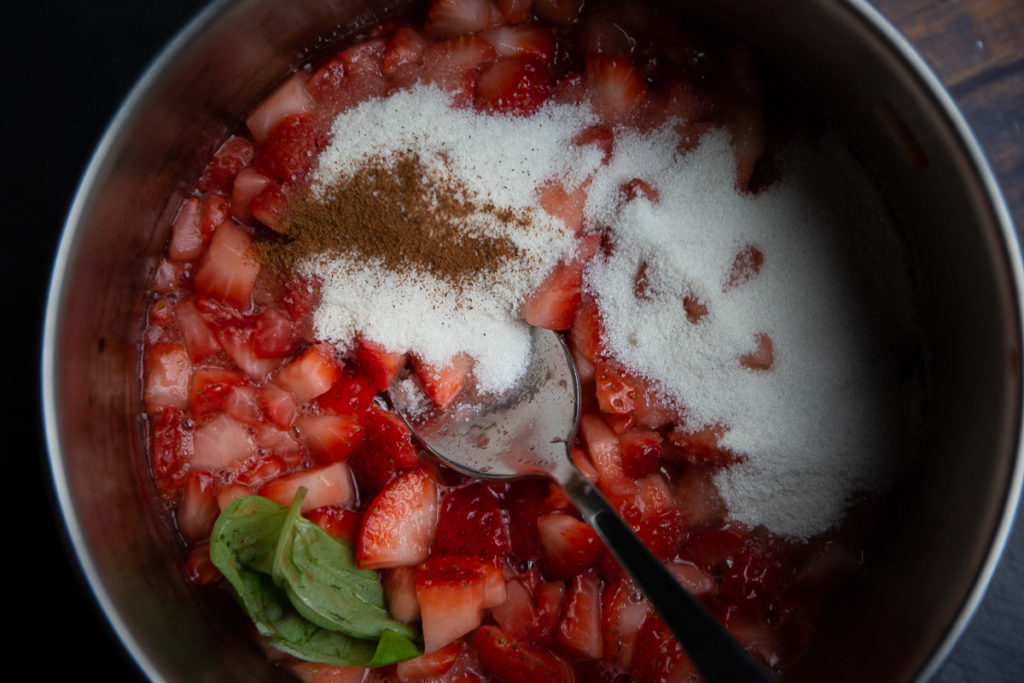 strawberry chia jam