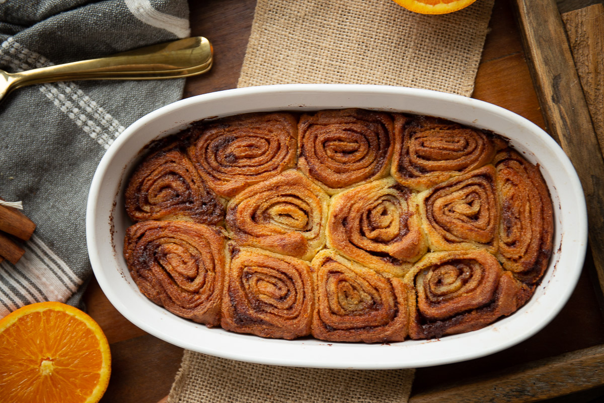 Sweet Orange Keto Cinnamon Rolls - WickedStuffed: A Keto Recipe Blog