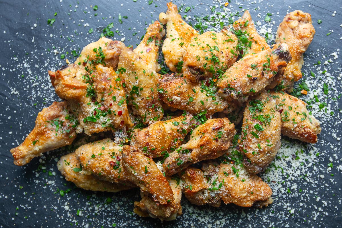 garlic parmesan wings